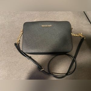 Michael Kors Large Saffiano Leather Crossbody Bag
